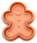 Preview: Plunger Cutter with Embosser - Gingerbread Man